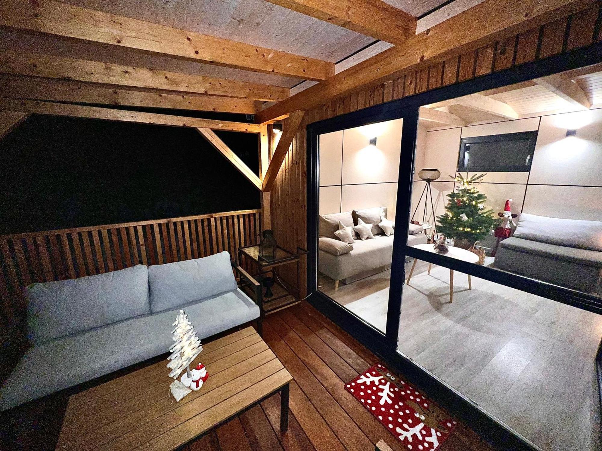 Ferienwohnung Domcek Pod Vezami S Virivkou A Grilom, Pri Termalnom Kupalisku Liptovský Ján Exterior foto