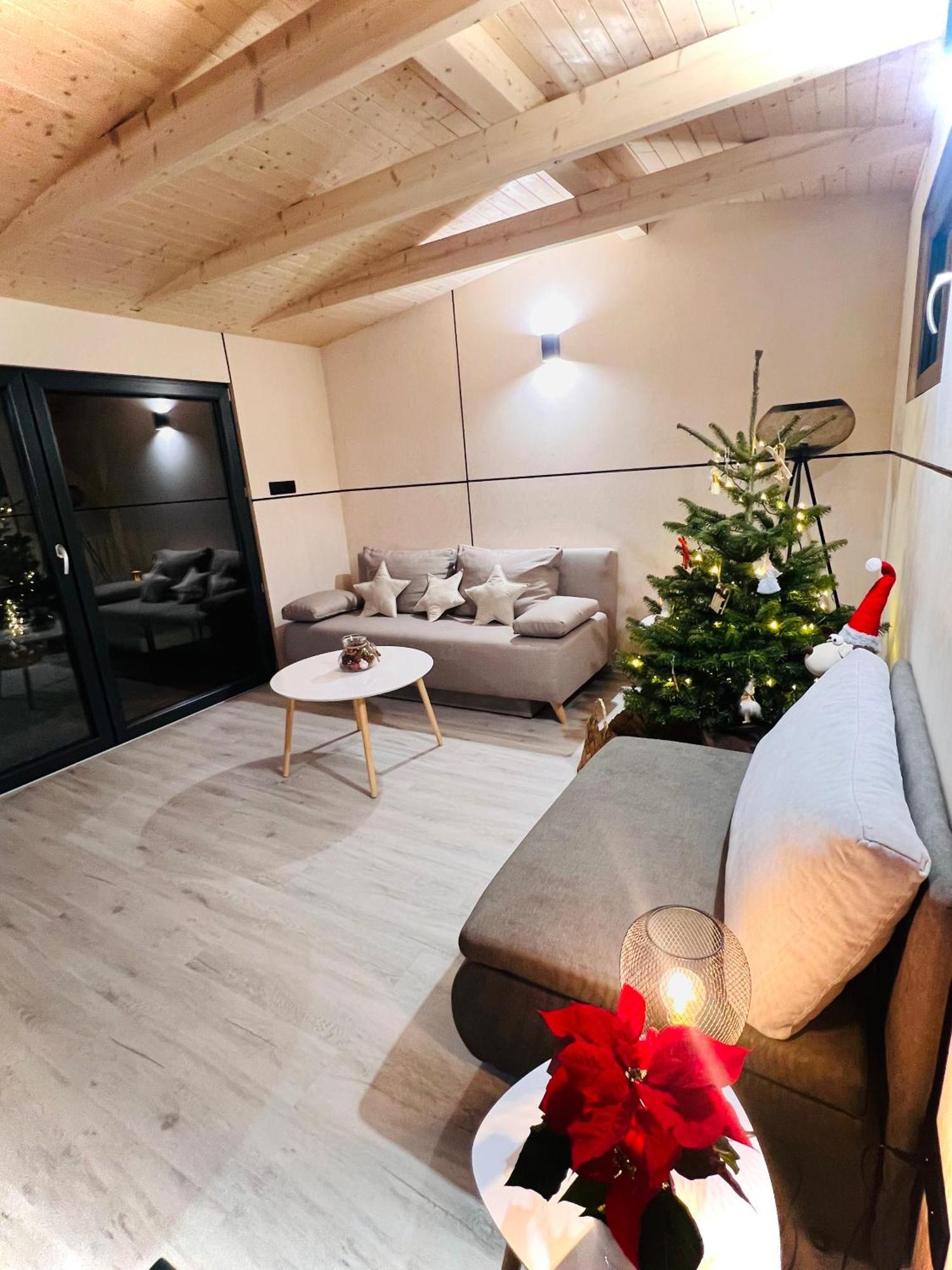 Ferienwohnung Domcek Pod Vezami S Virivkou A Grilom, Pri Termalnom Kupalisku Liptovský Ján Exterior foto